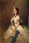 Franz Xavier Winterhalter Famous Paintings - Alexandra, Princess of Wales